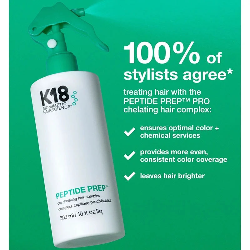 K18 BIO PEPTIDE PREP PRO CHELATOR COMPLEX SPRAY 300ML
