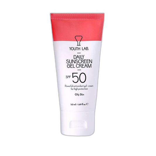 Youth Lab Daily Sunscreen Gel SPF 50 with Slight Tint