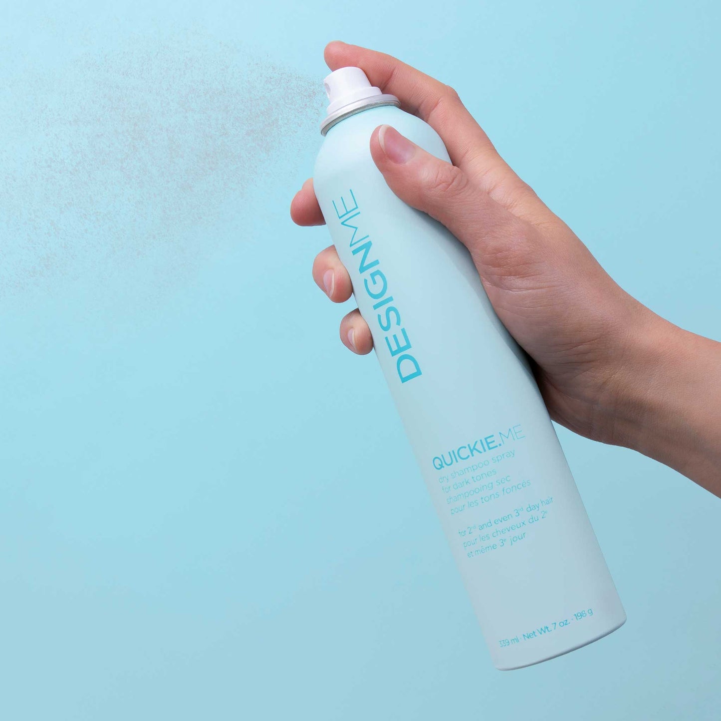 DESIGNME Quickie.Me Dry Shampoo Spray - Dark Tones
