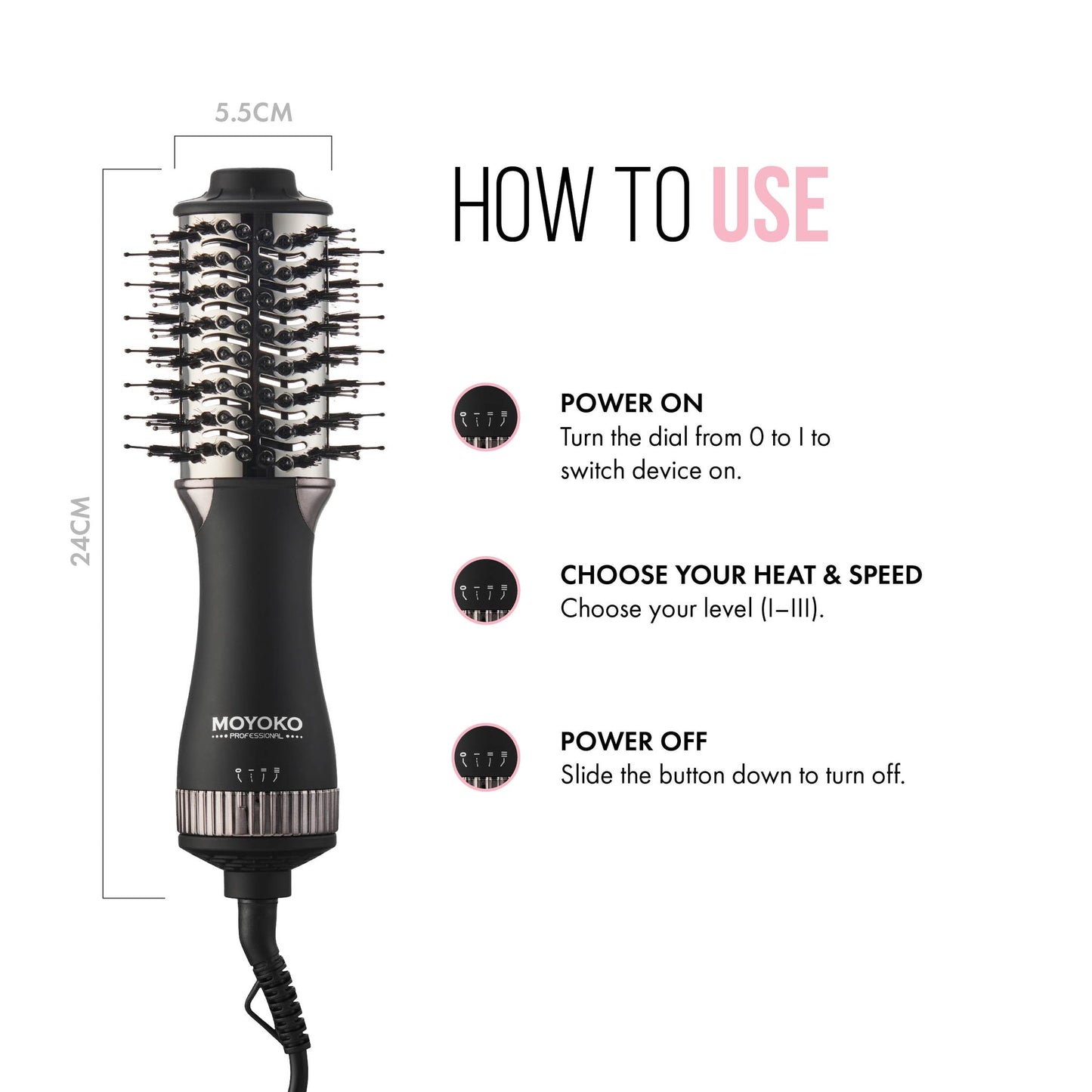 Moyoko Mini Blowbrush