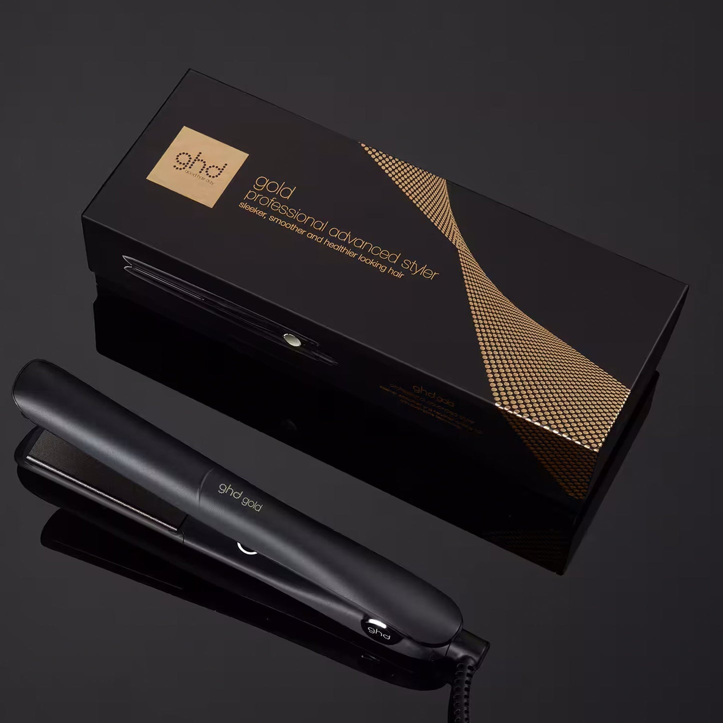 GHD Gold Professional Hair Straightener – Black