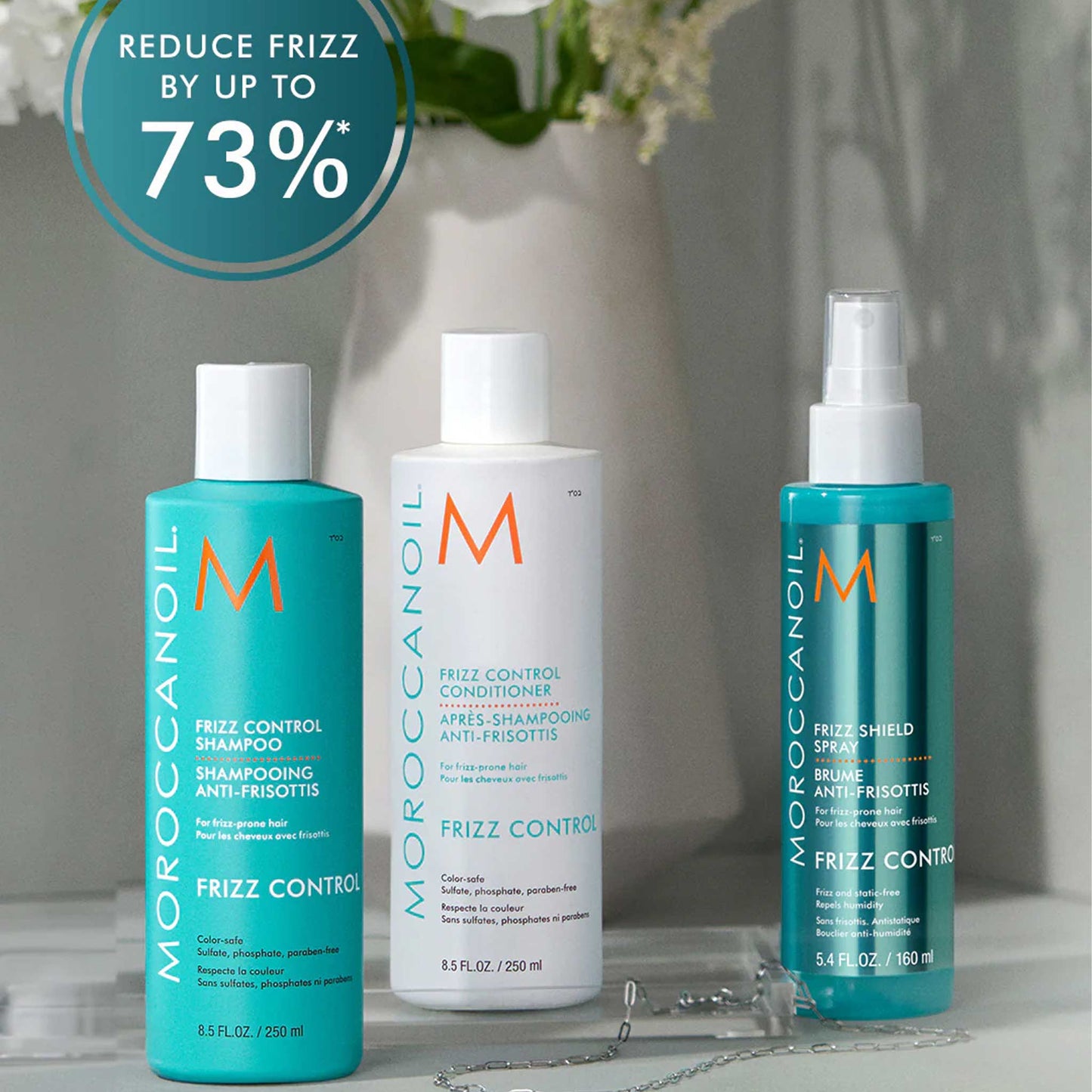 MOROCCANOIL FRIZZ CONTROL BUNDLE (250ml)