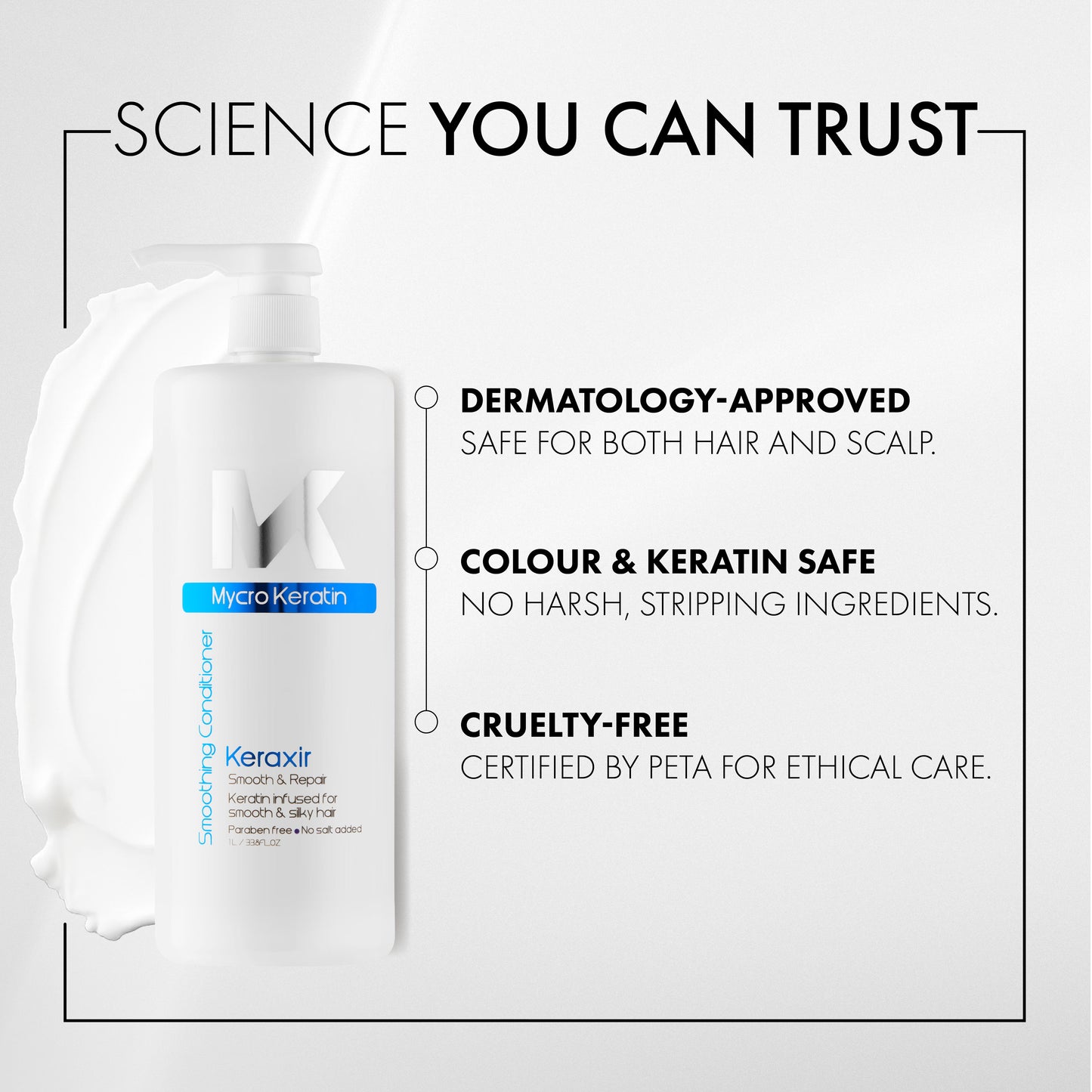 Mycro Keratin Keraxir Smoothing Conditioner (1000ml)