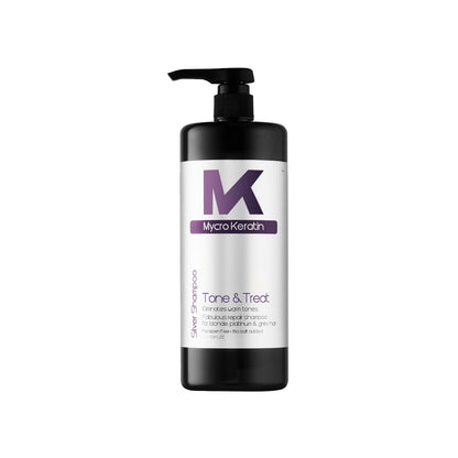 Mycro Keratin Tone & Treat Silver Shampoo (1000ml)