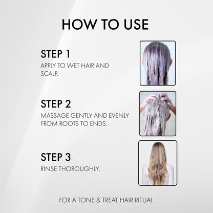 Mycro Keratin Tone & Treat Silver Shampoo (1000ml)