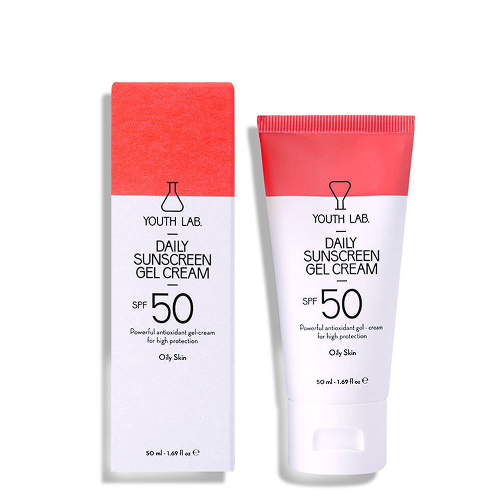 Daily Sunscreen Gel SPF 50: oily/combination skin (slight tint) – Salon ...