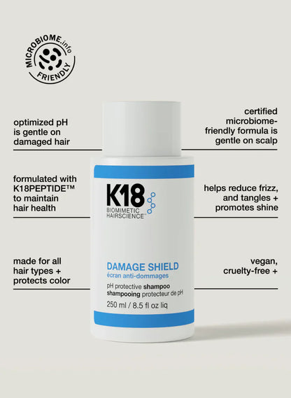 K18 Damage Shield pH Maintenance Shampoo 250ml