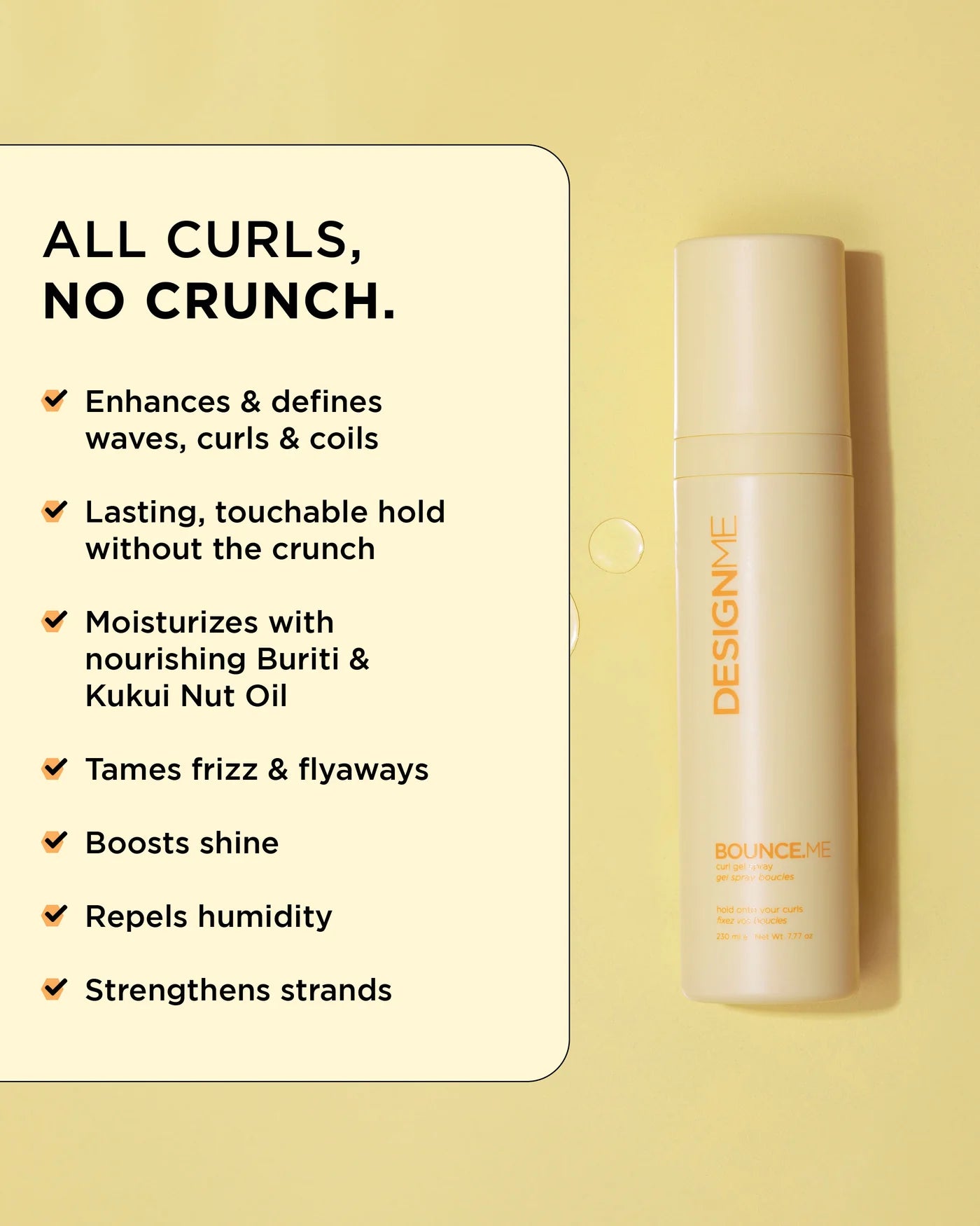 DESIGNME Bounce.Me Spray Gel