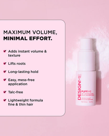 DESIGNME Puff.Me Volumizing Powder Light 9.1 g
