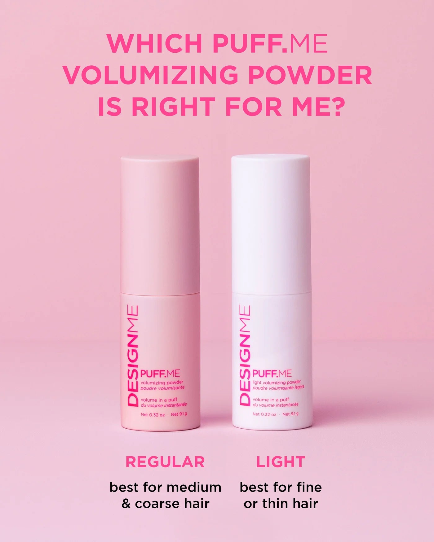 DESIGNME Puff.Me Volumizing Powder Original 9.1 g