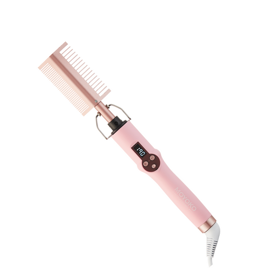 Moyoko Luxe Crown Hot Comb | Pink