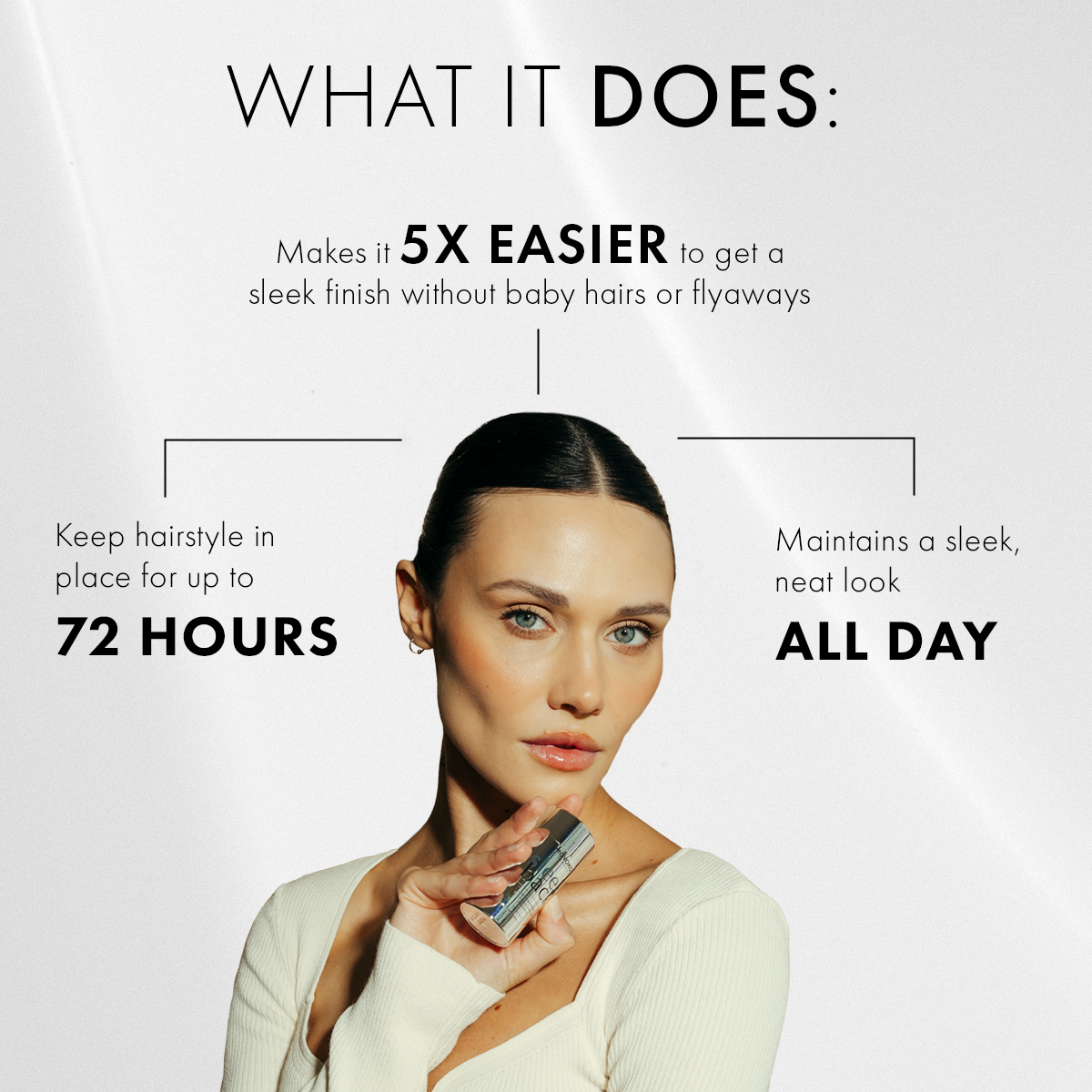 Moyoko Sleek Back- Hair Wax stick