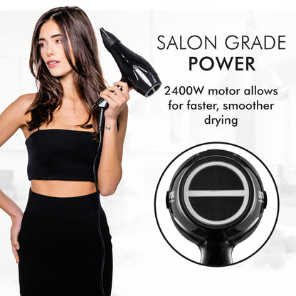 Moyoko Pro E8 Hairdryer- Pink