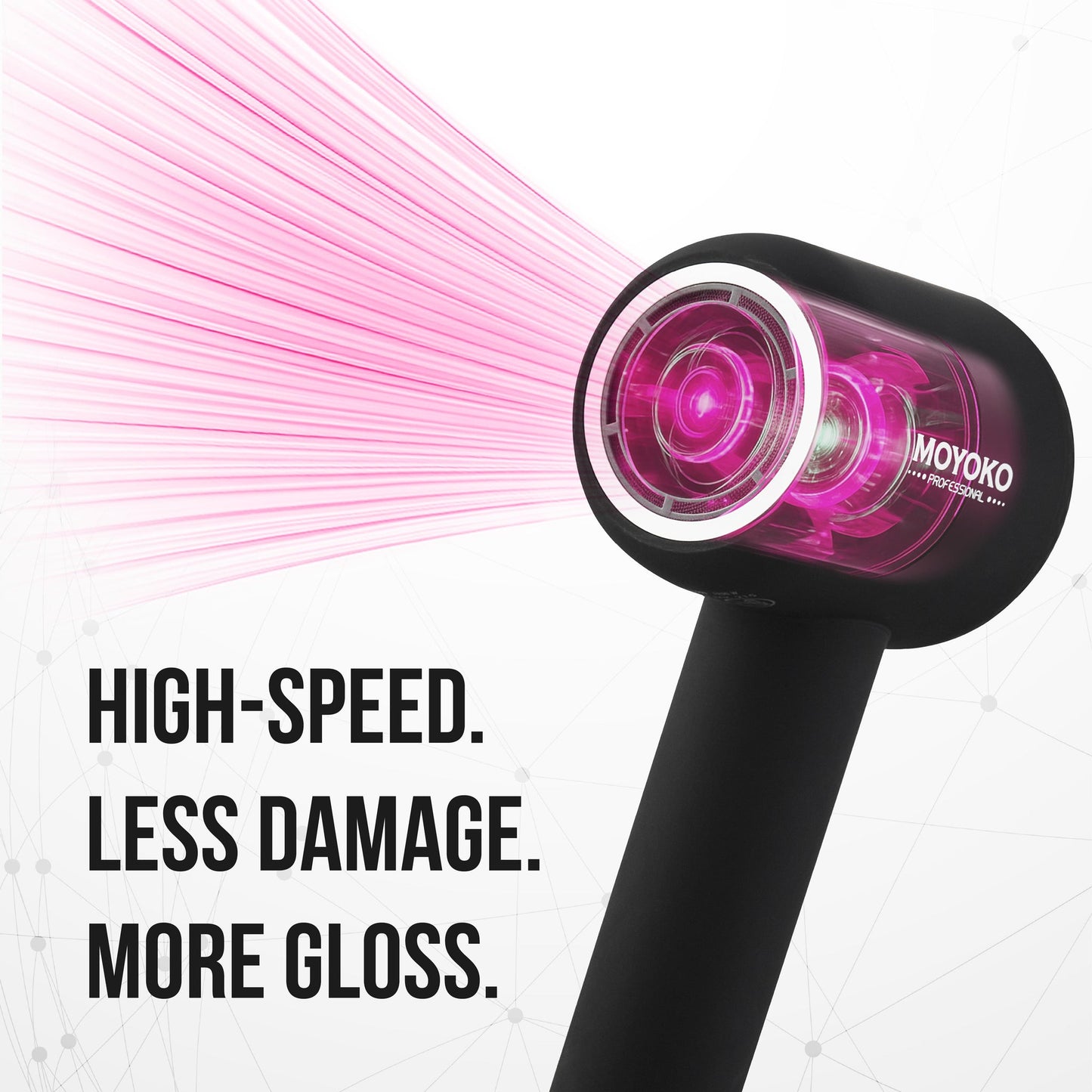 Aria E9 Hairdryer | Pink