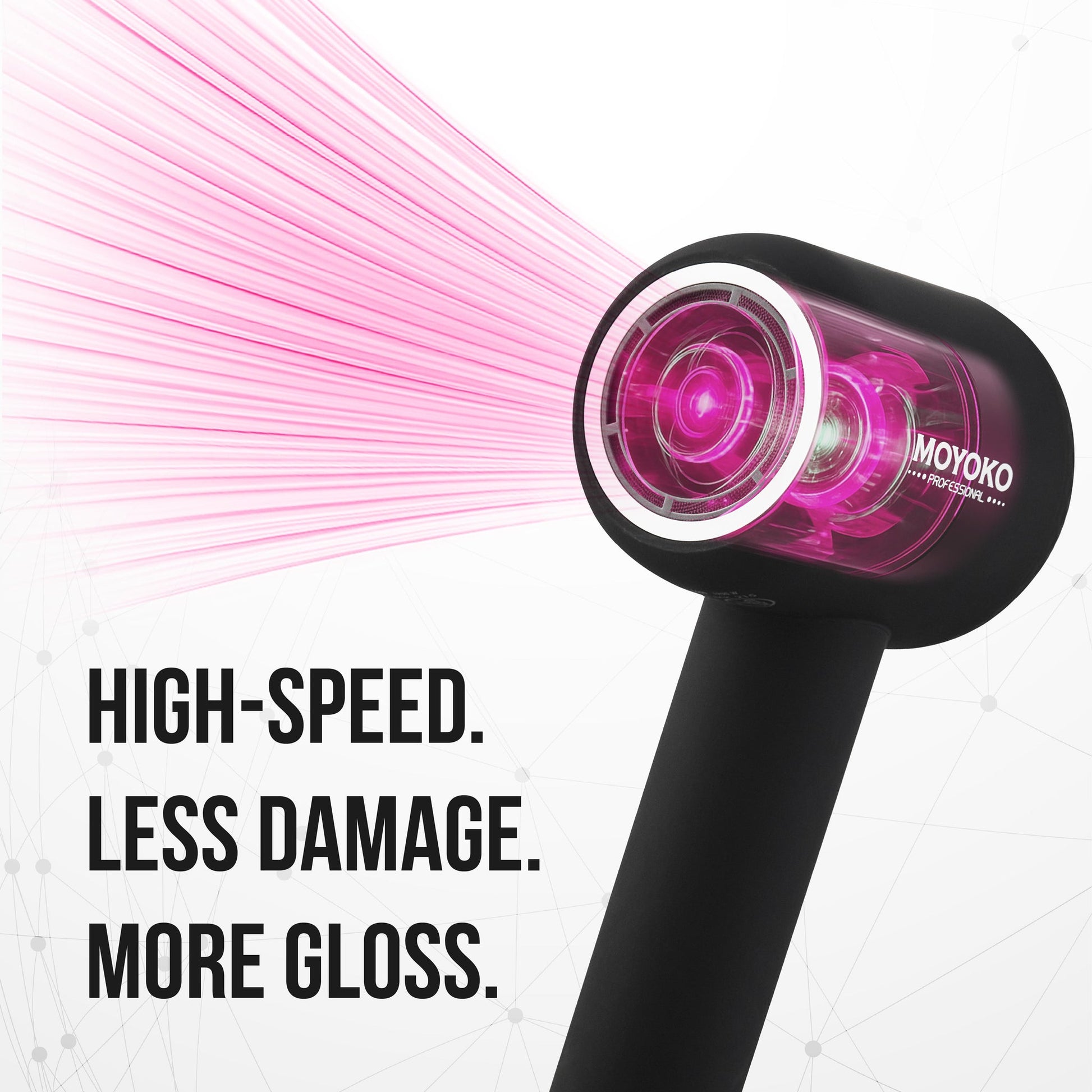 Aria E9 Hairdryer | Pink