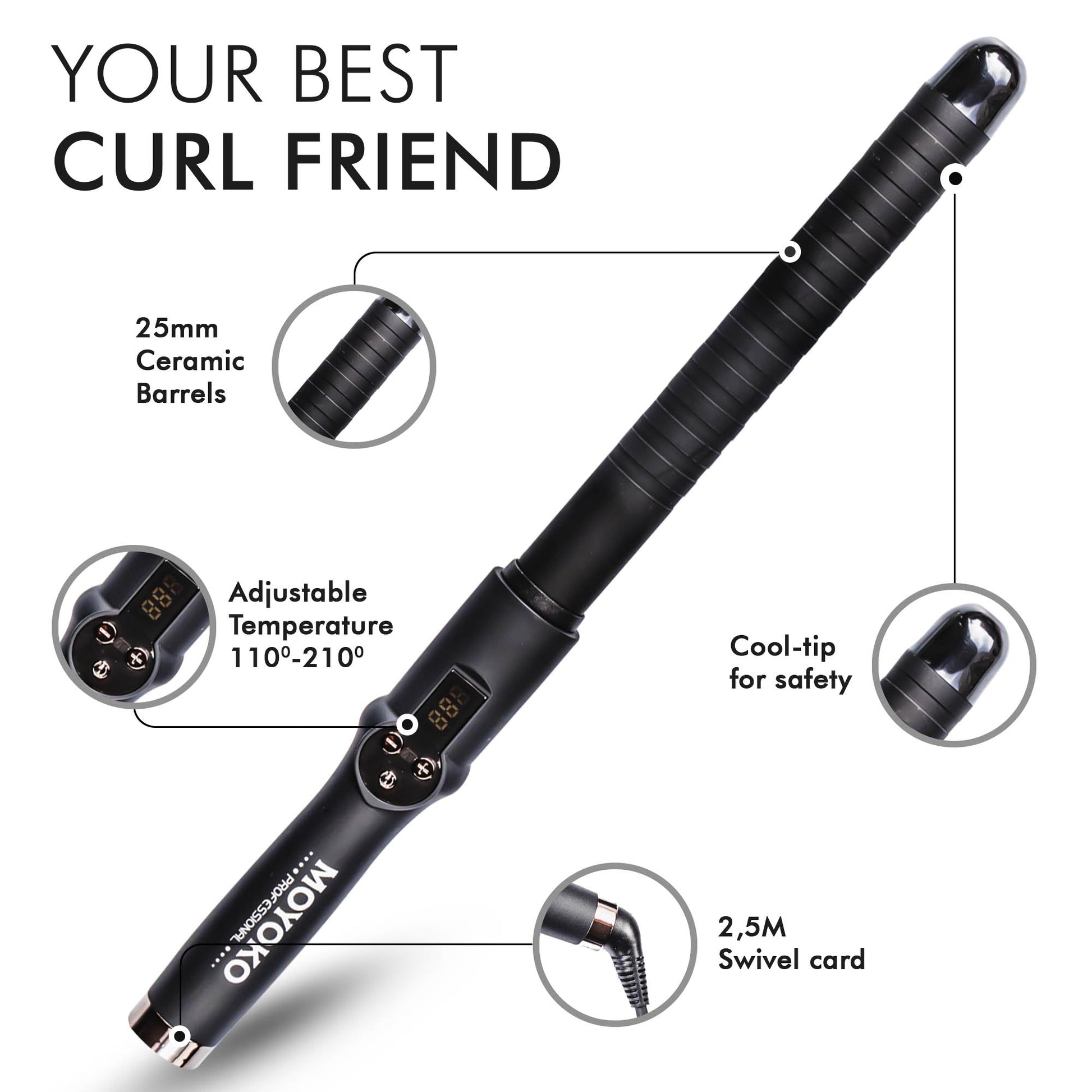 Moyoko Curl Master – 25mm