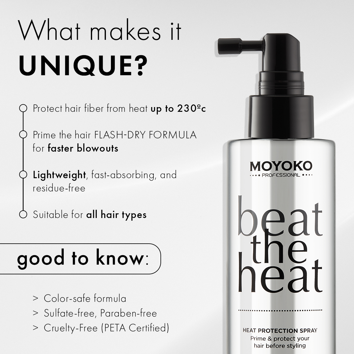Moyoko beat Heat-Heat protector 150ml