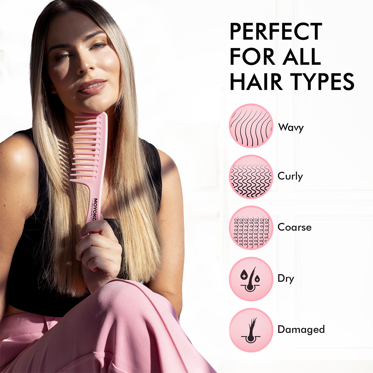 Moyoko Detangler Large Comb