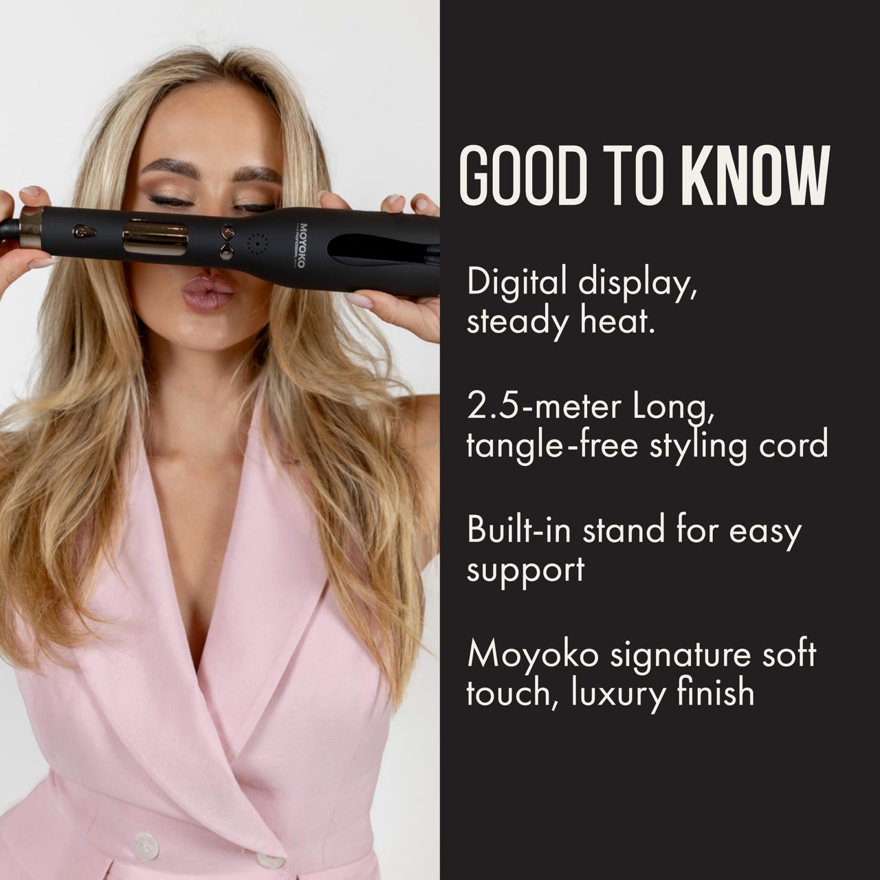 Auto Rose Curler 25mm PINK