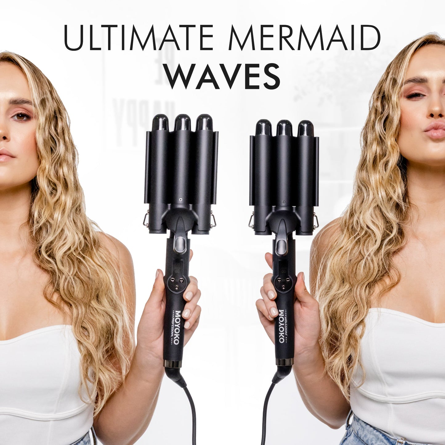 Triple barrel-Bombshell Beach waver
