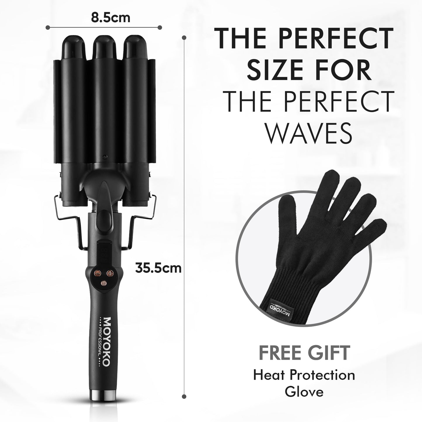 Triple barrel-Bombshell Beach waver