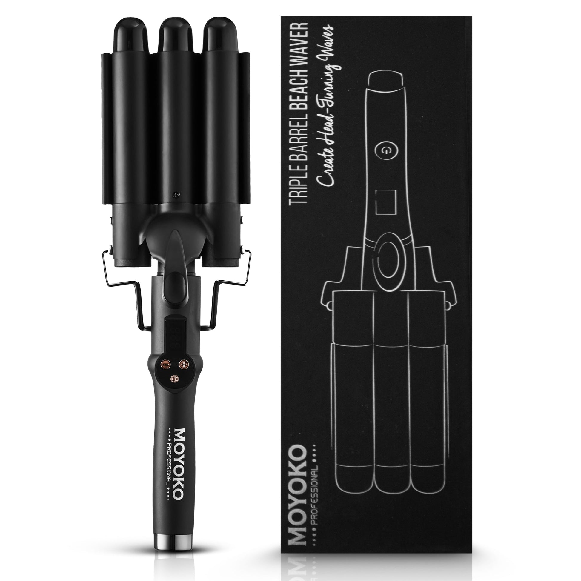 Triple barrel-Bombshell Beach waver