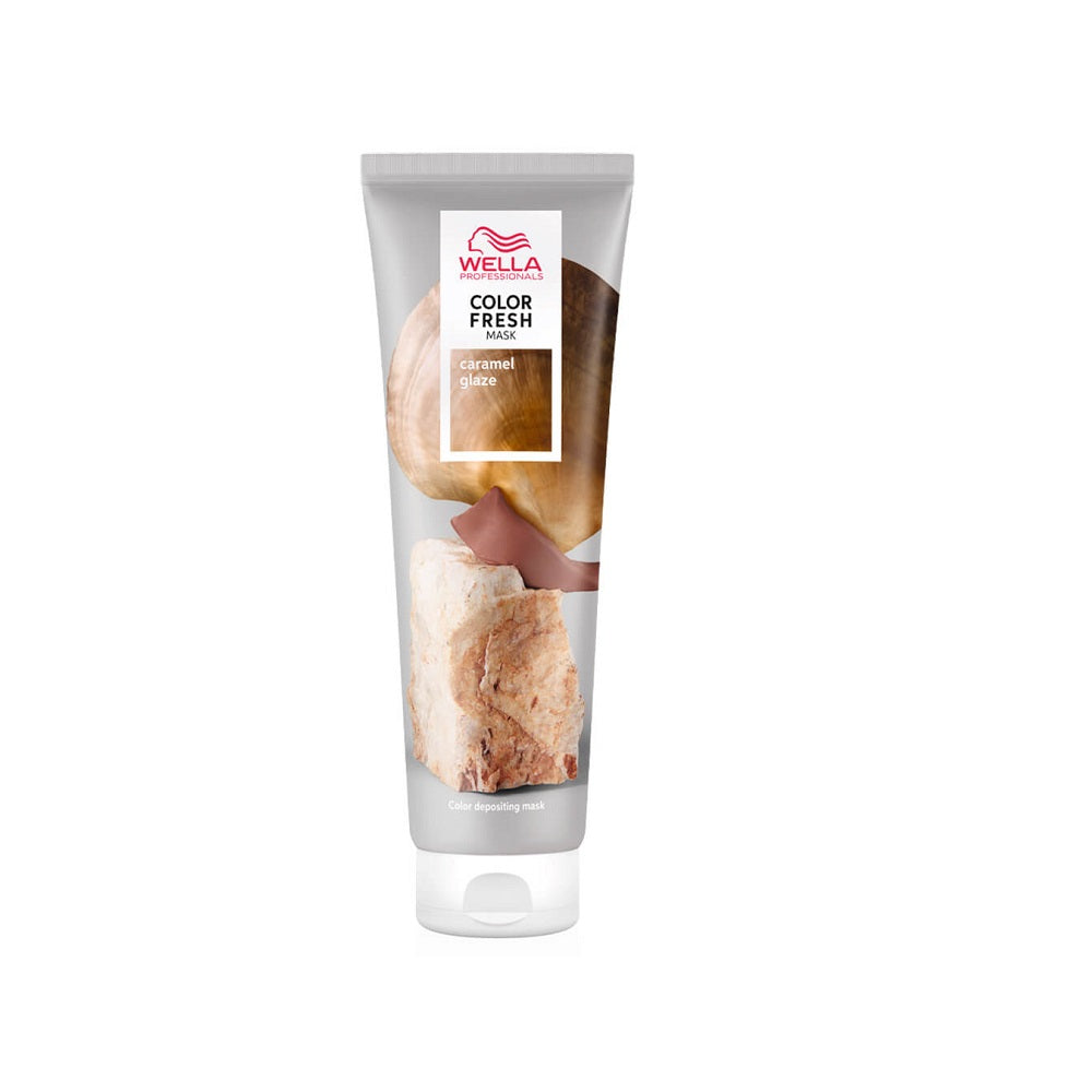 Transform Your Hair with Wella Color Fresh Caramel Glaze Mask (150ml)