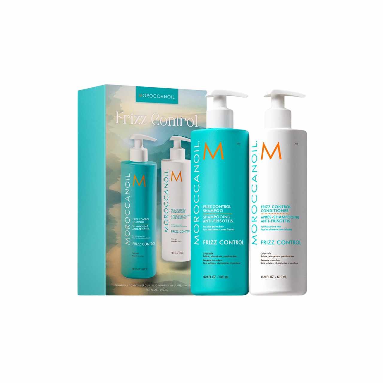 MOROCCANOIL FRIZZ CONTROL BUNDLE (500ml)