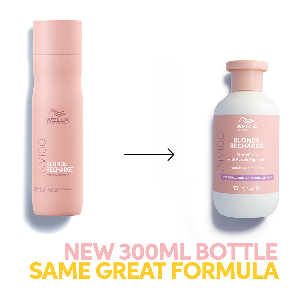 Wella Invigo Blonde Recharge Shampoo 300ml