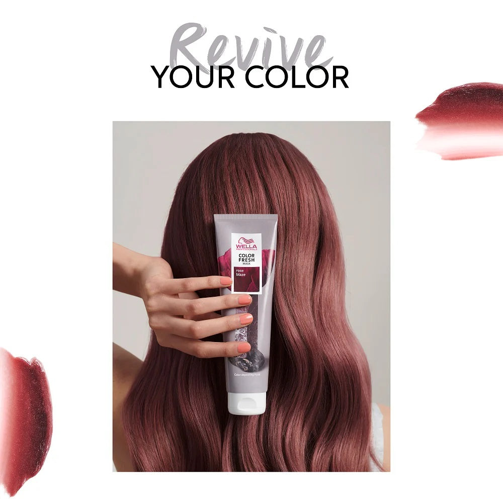 Wella Professionals Color Fresh Rose Blaze Mask 150ml