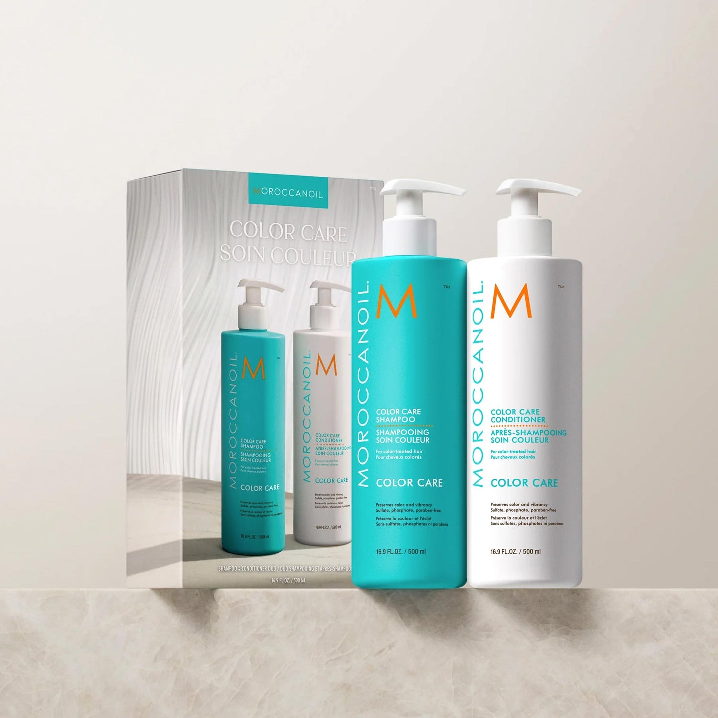 MOROCCANOIL COLOR CARE SHAMPOO & CONDITIONER DUO (500ML)