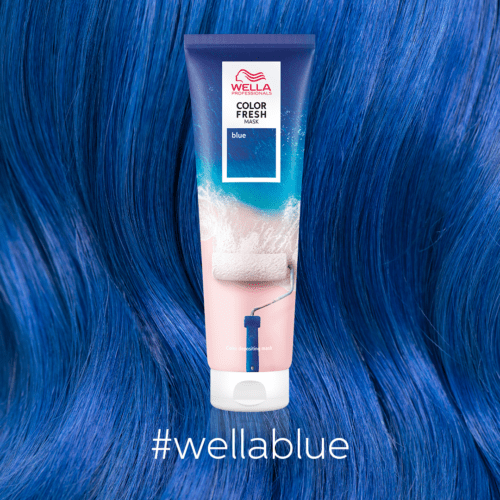Transform Your Look with Wella Color Fresh Blue Mask (150ml)