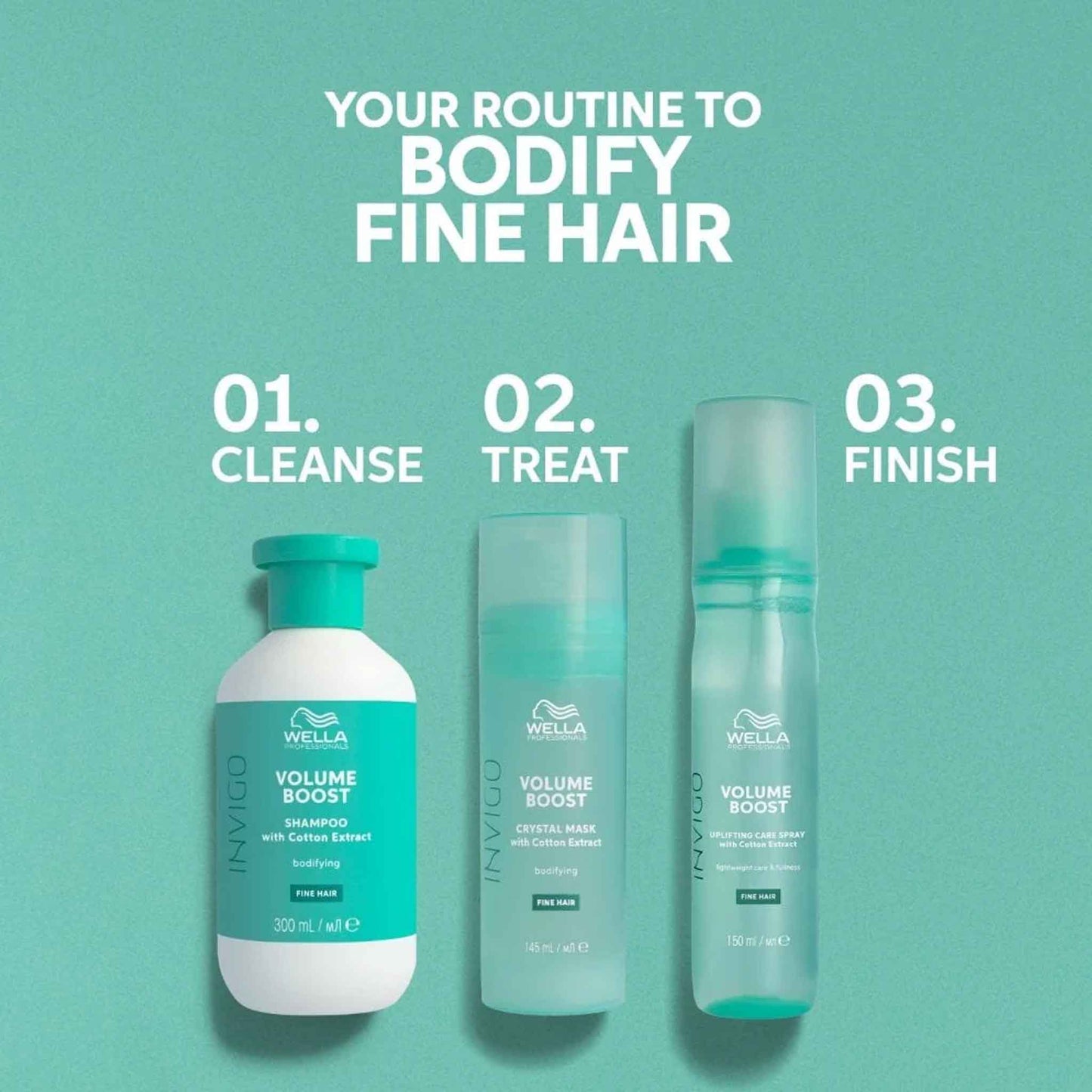 Wella Invigo Volume Boost Bodifying Shampoo (300ml)