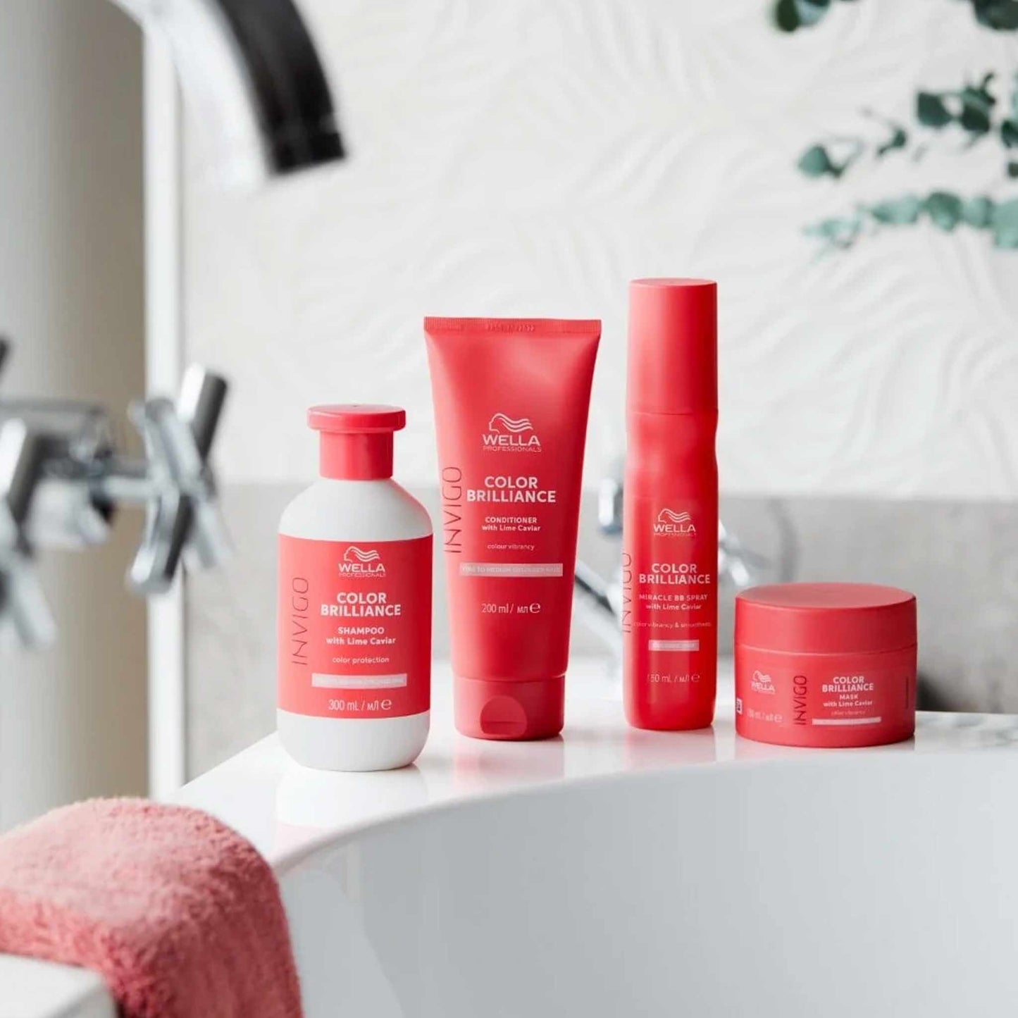 Wella Professionals Invigo Color Brilliance Shampoo 300ml - Coarse