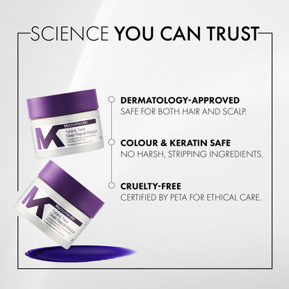 Mycro Keratin Tone & Treat Silver Masque (250ml)